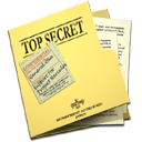 Top Secret Folder and Documents icon